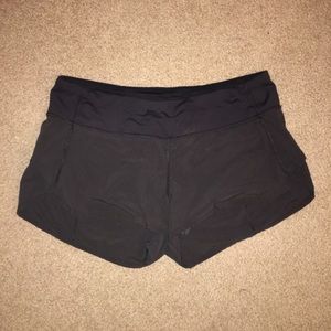 Lululemon speed shorts